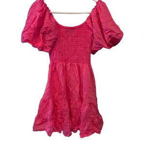 FASHION BRAND COMPANY BY PENELOPE GAZIN WOMENS PINK SUMMER DRESS SIZE XXS XS